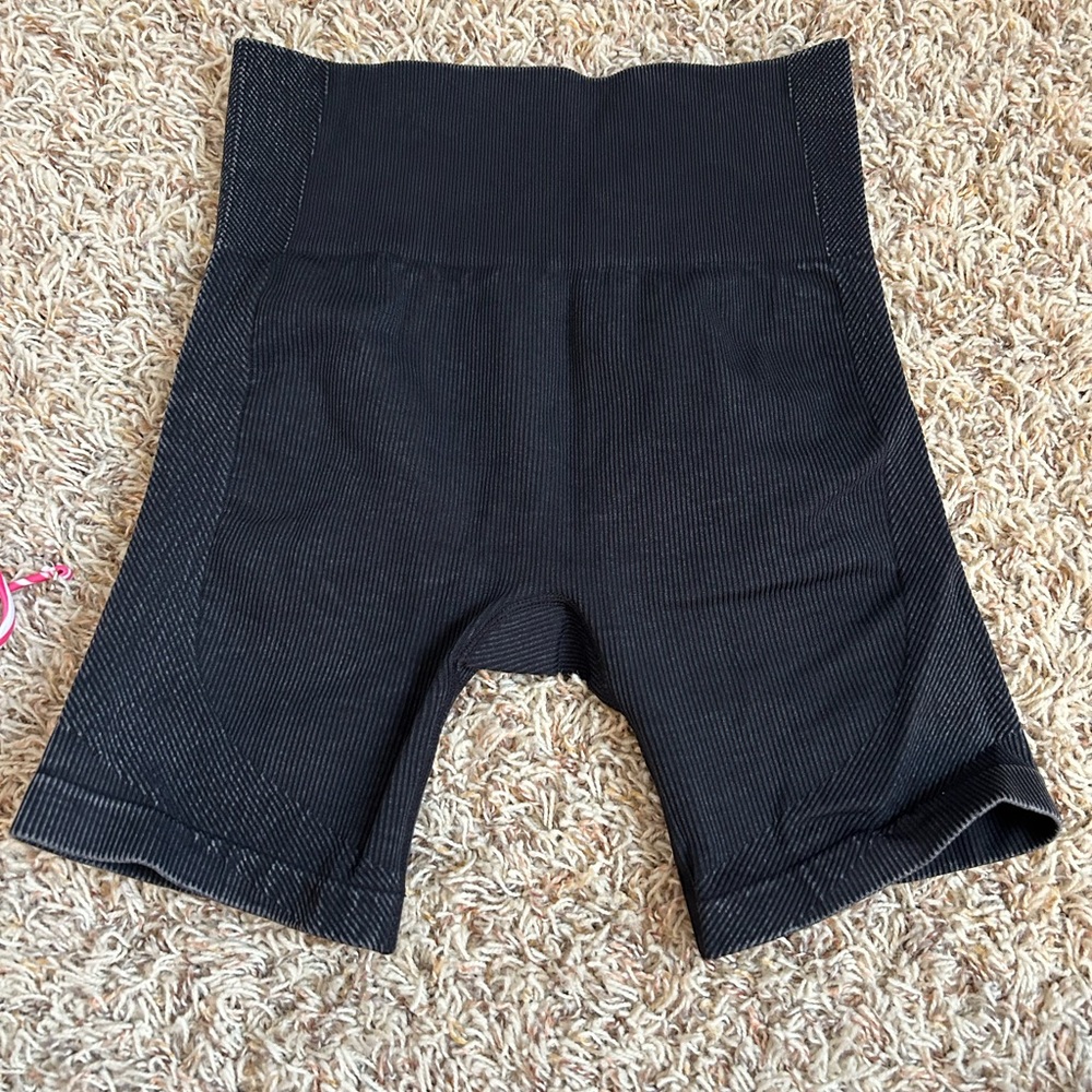 Distressed Biker Shorts
